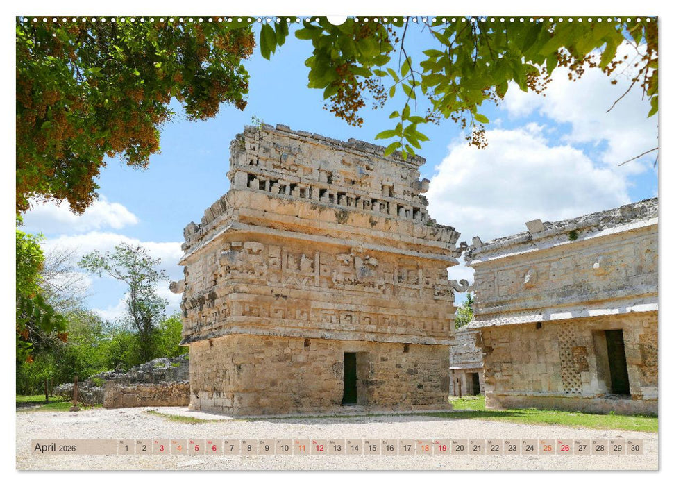 Geheimnisvolle Orte Yucatán (CALVENDO Wandkalender 2026)