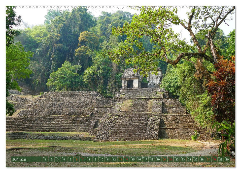 Geheimnisvolle Orte Yucatán (CALVENDO Wandkalender 2026)