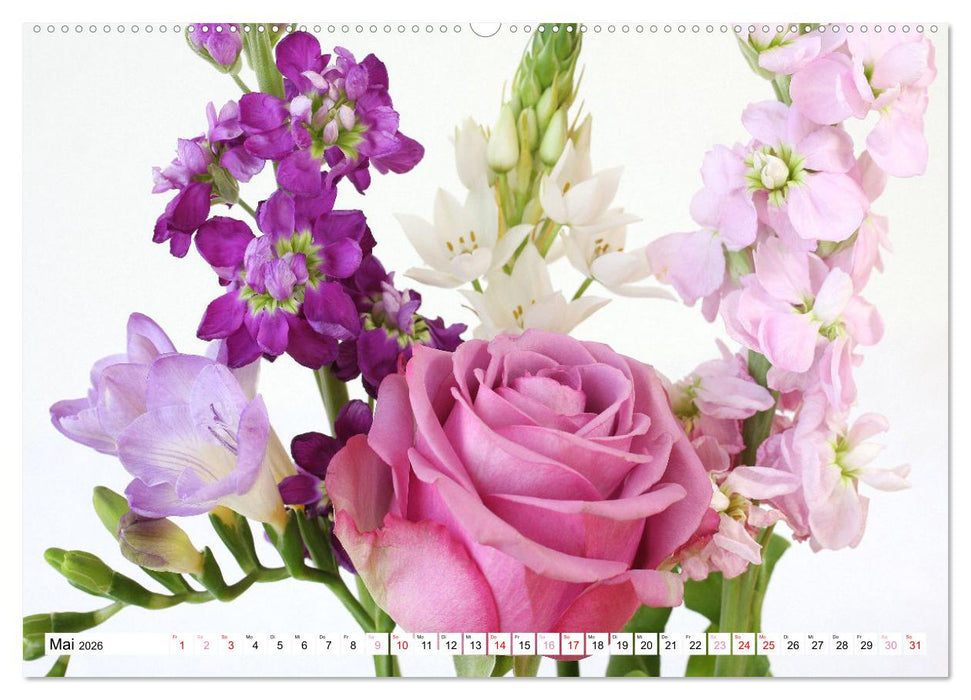Blumenpracht - Blüten und Sträuße (CALVENDO Premium Wandkalender 2026)
