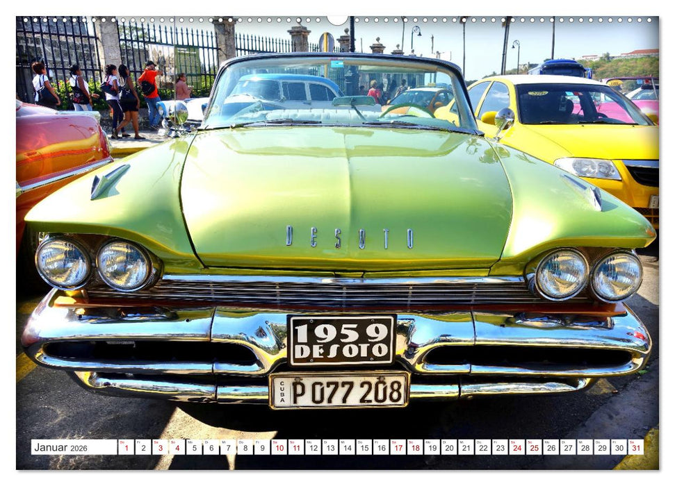 Best of DeSoto - Ein Straßenkreuzer der Extraklasse (CALVENDO Premium Wandkalender 2026)