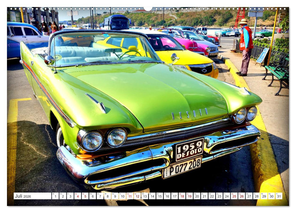 Best of DeSoto - Ein Straßenkreuzer der Extraklasse (CALVENDO Premium Wandkalender 2026)