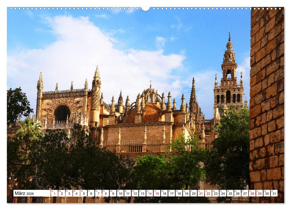 Santa María de la Sede (CALVENDO Wandkalender 2026)