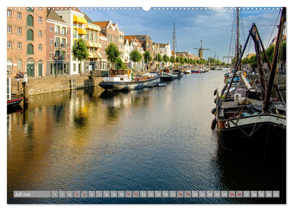 Ein Blick auf Delfshaven (CALVENDO Premium Wandkalender 2026)