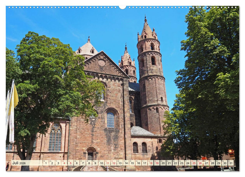 Worms-Nibelungenstadt am Rhein (CALVENDO Premium Wandkalender 2026)