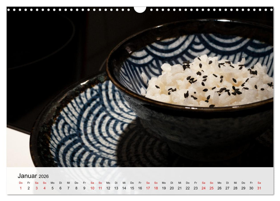 Japanese Cuisine (CALVENDO Wandkalender 2026)