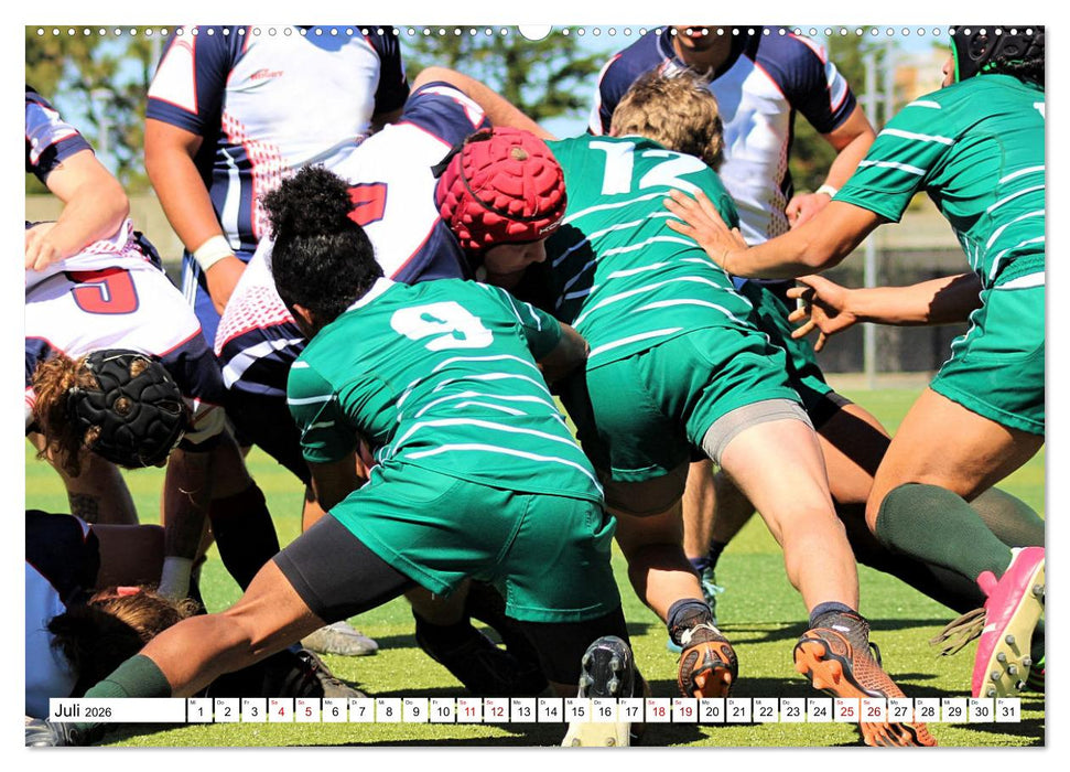 Mannschaftssport - im Team zum Sieg (CALVENDO Premium Wandkalender 2026)