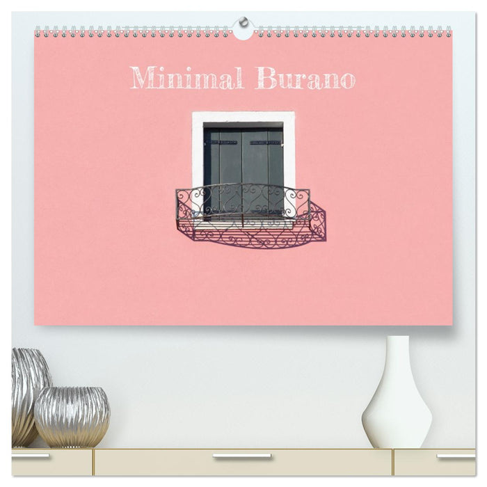 Minimal Burano (CALVENDO Premium Wandkalender 2026)