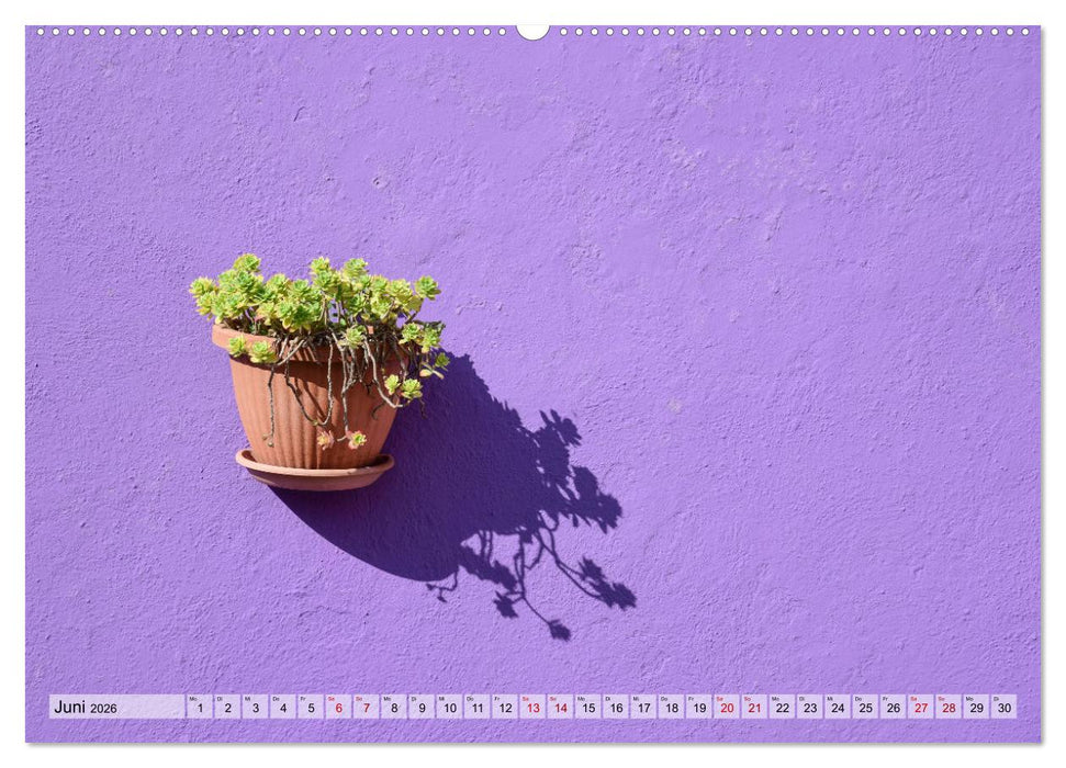 Minimal Burano (CALVENDO Premium Wandkalender 2026)