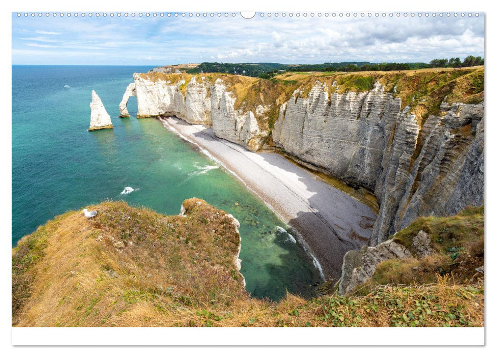 Die Normandie - Traumpfade (CALVENDO Premium Wandkalender 2026)