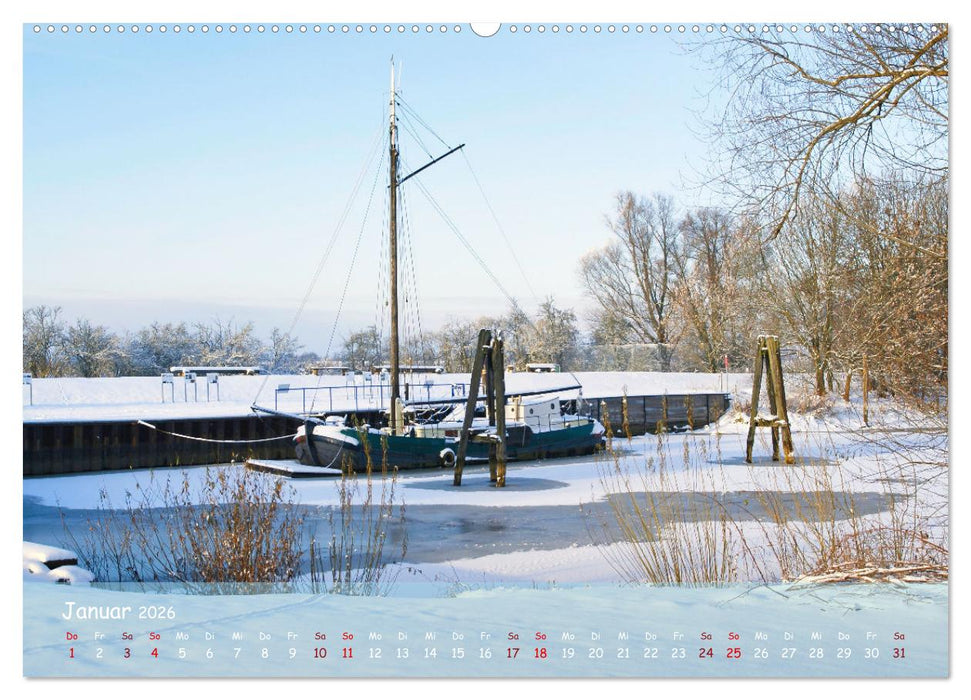 Altes Land im Wechsel der Jahreszeiten (CALVENDO Premium Wandkalender 2026)