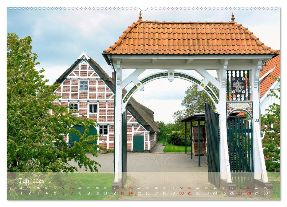 Altes Land im Wechsel der Jahreszeiten (CALVENDO Premium Wandkalender 2026)