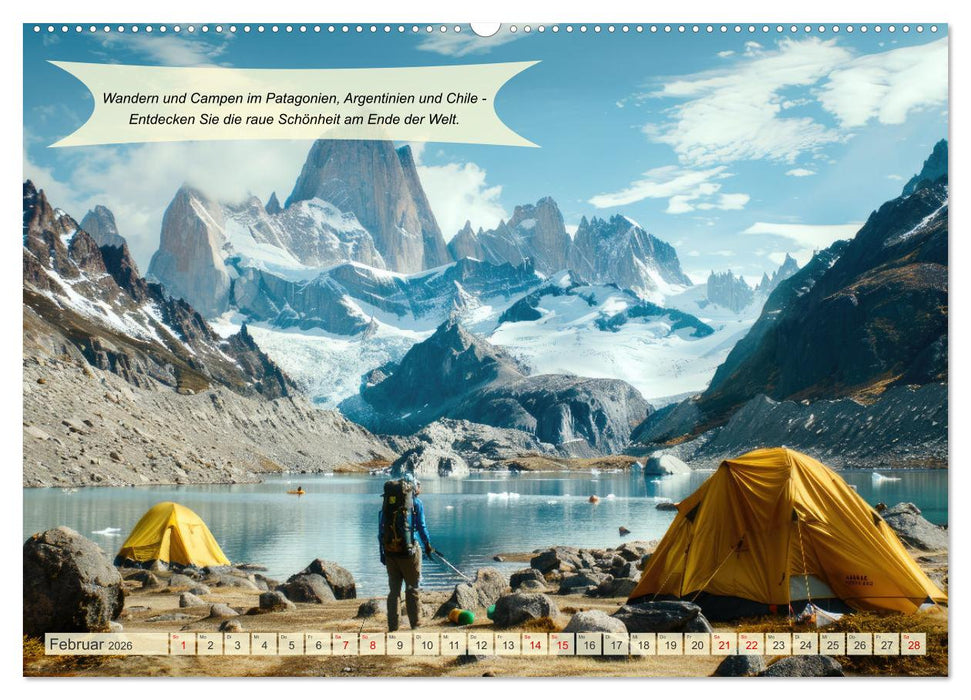 Abenteuerideen für Adrenalin Junkies (CALVENDO Premium Wandkalender 2026)