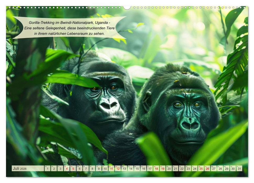 Abenteuerideen für Adrenalin Junkies (CALVENDO Premium Wandkalender 2026)