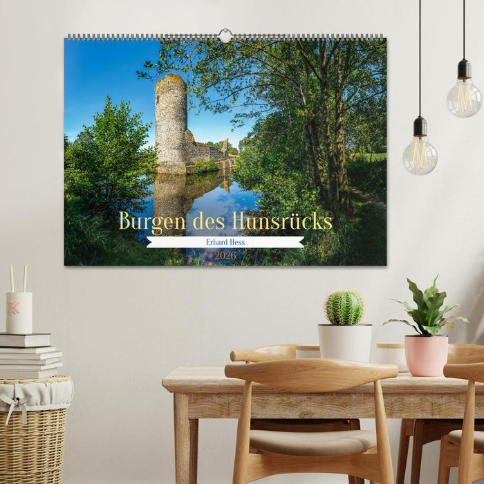 Burgen des Hunsrücks (CALVENDO Wandkalender 2026)