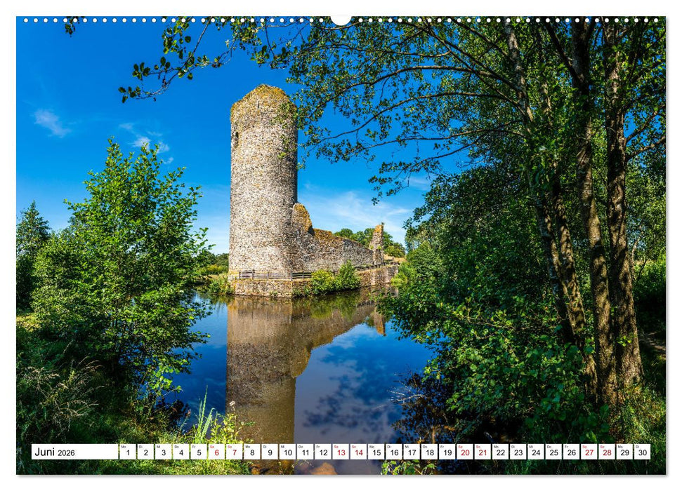 Burgen des Hunsrücks (CALVENDO Wandkalender 2026)