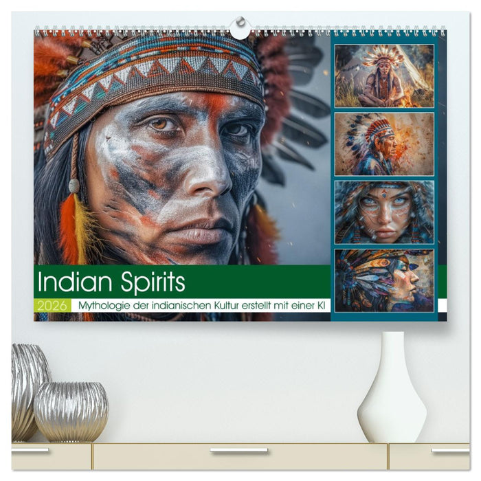 Indian Spirits (CALVENDO Premium Wandkalender 2026)