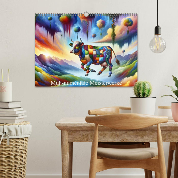 Muh-numentale Meisterwerke (CALVENDO Wandkalender 2026)