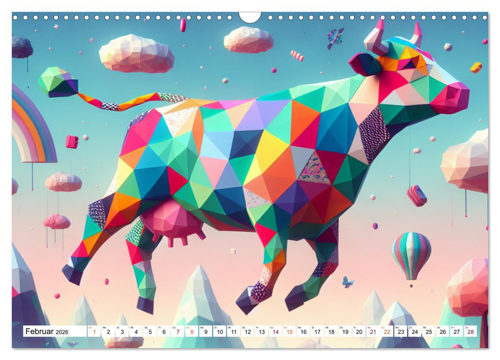 Muh-numentale Meisterwerke (CALVENDO Wandkalender 2026)