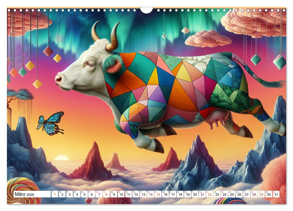 Muh-numentale Meisterwerke (CALVENDO Wandkalender 2026)