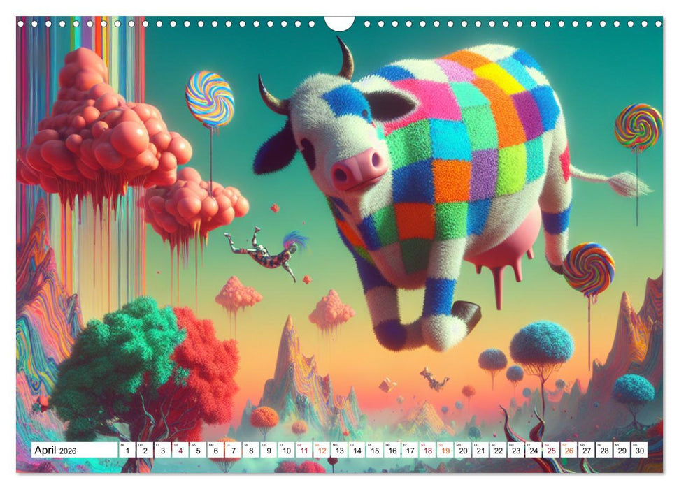 Muh-numentale Meisterwerke (CALVENDO Wandkalender 2026)