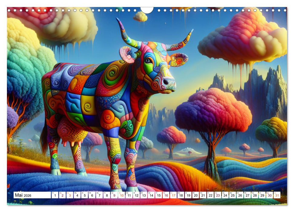 Muh-numentale Meisterwerke (CALVENDO Wandkalender 2026)