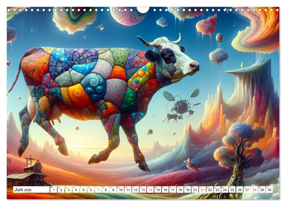 Muh-numentale Meisterwerke (CALVENDO Wandkalender 2026)