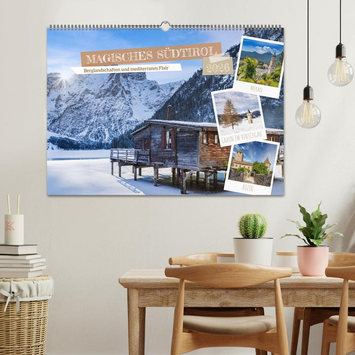 MAGISCHES SÜDTIROL (CALVENDO Wandkalender 2026)