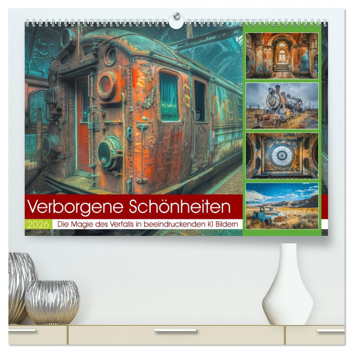 Verborgene Schönheiten (CALVENDO Premium Wandkalender 2026)