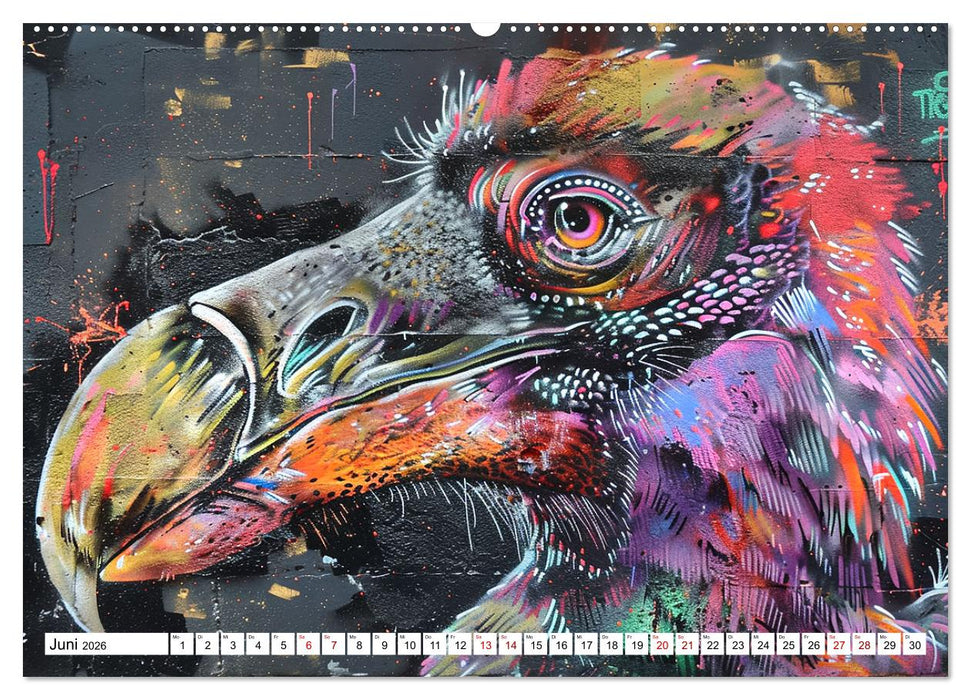 Prähistorische Tiere (CALVENDO Wandkalender 2026)