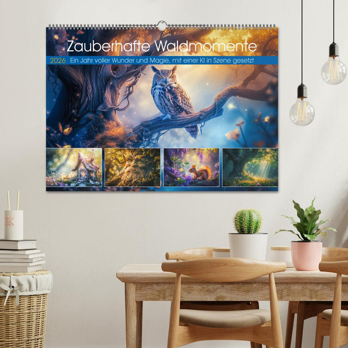 Zauberhafte Waldmomente (CALVENDO Wandkalender 2026)