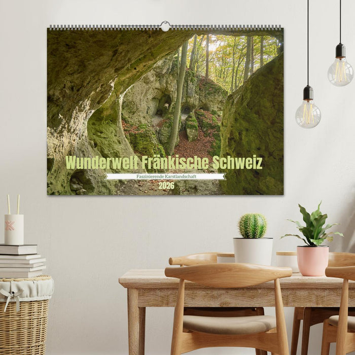 Wunderwelt Fränkische Schweiz (CALVENDO Wandkalender 2026)