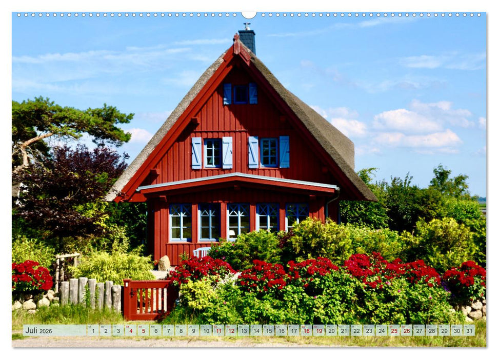 Fischland zwischen Ostsee und Bodden (CALVENDO Premium Wandkalender 2026)