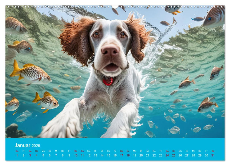 Tierische Urlaubsträume (CALVENDO Premium Wandkalender 2026)