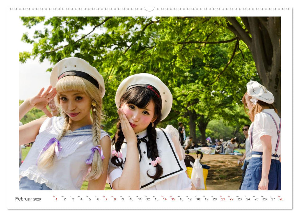 Menschen in Japan (CALVENDO Wandkalender 2026)