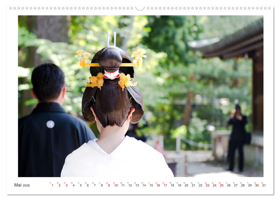 Menschen in Japan (CALVENDO Wandkalender 2026)