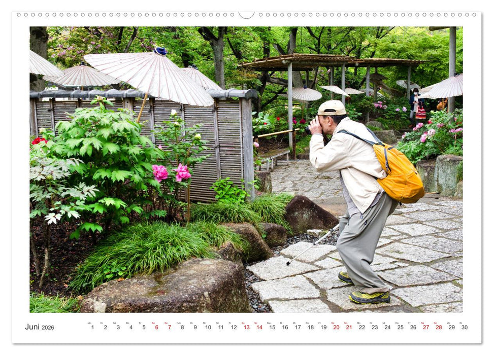 Menschen in Japan (CALVENDO Wandkalender 2026)