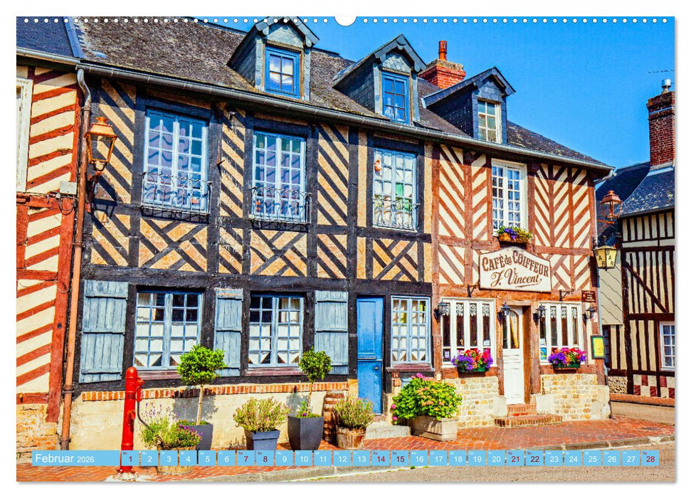 Fassadenfarben, jedes Haus hat sein Gesicht. (CALVENDO Wandkalender 2026)