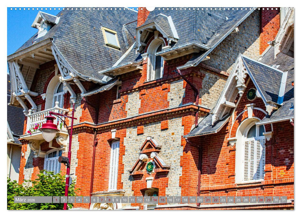 Fassadenfarben, jedes Haus hat sein Gesicht. (CALVENDO Wandkalender 2026)