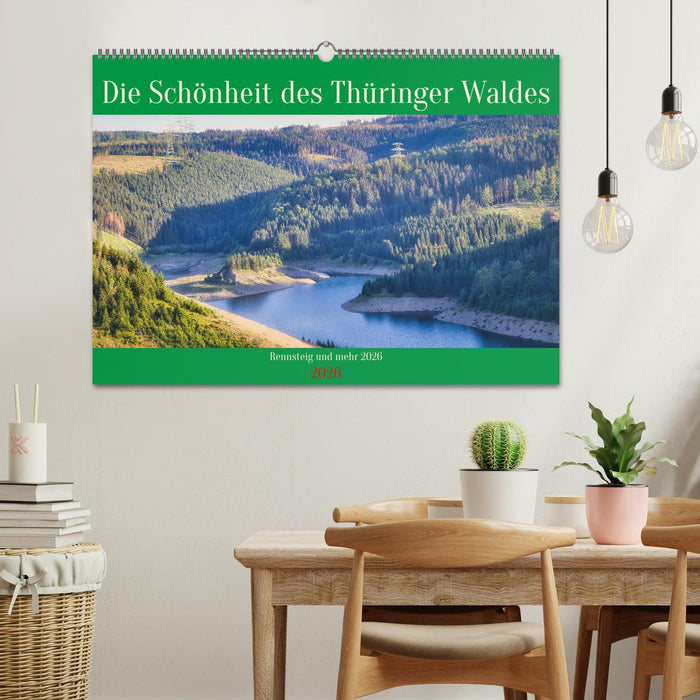 Die Schönheit des Thüringer Waldes (CALVENDO Wandkalender 2026)