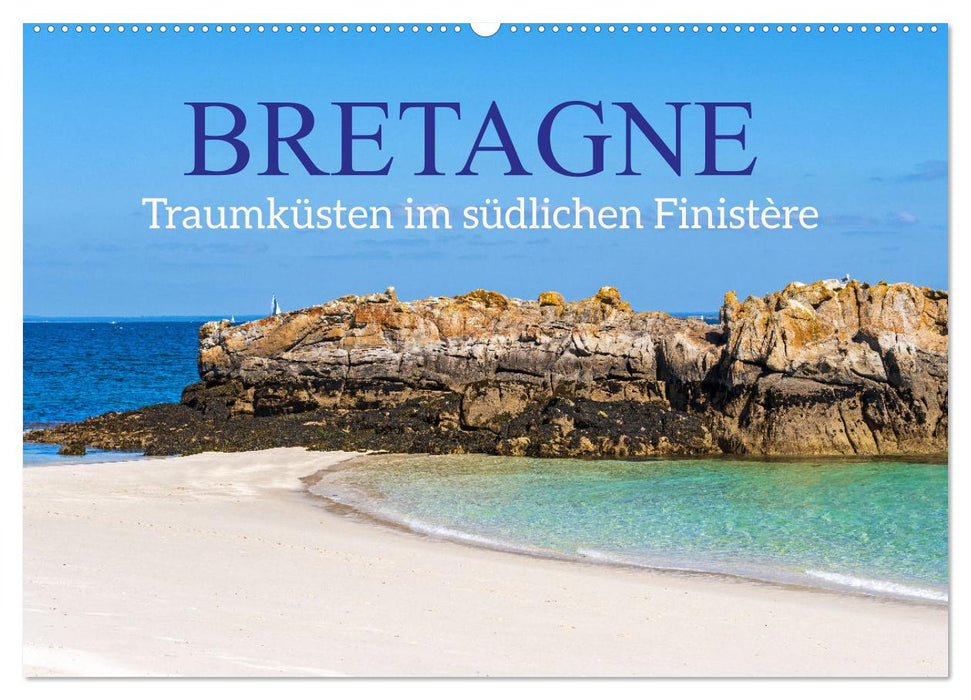 Bretagne - Traumküsten im südlichen Finistère (CALVENDO Wandkalender 2026)