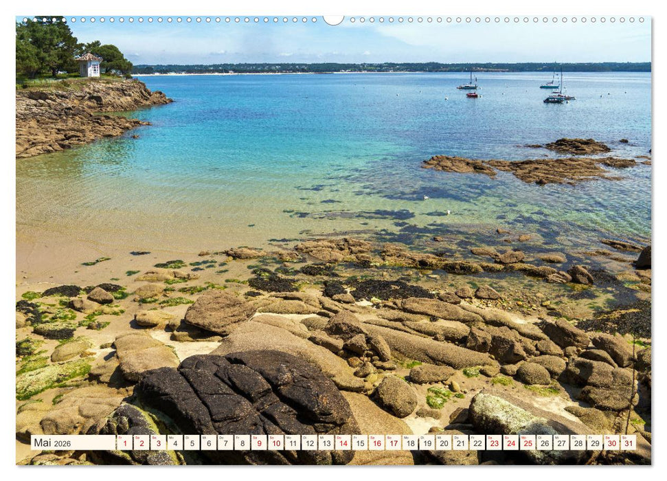 Bretagne - Traumküsten im südlichen Finistère (CALVENDO Wandkalender 2026)