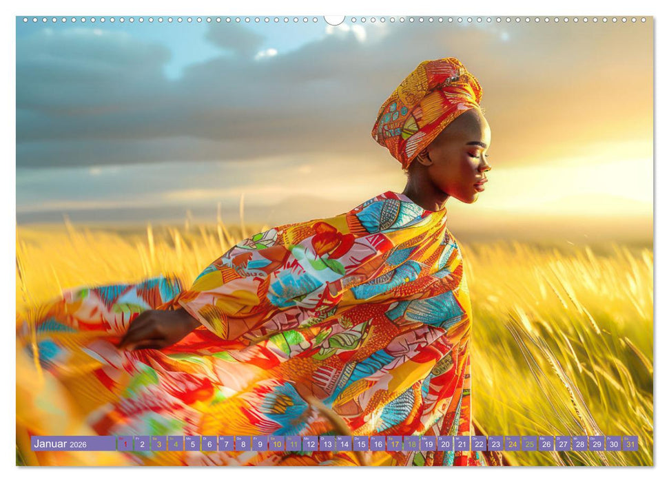Afrika begeistert - Afrikas Schönheit (CALVENDO Premium Wandkalender 2026)