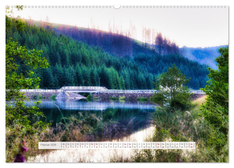 Die Schönheit des Thüringer Waldes (CALVENDO Premium Wandkalender 2026)