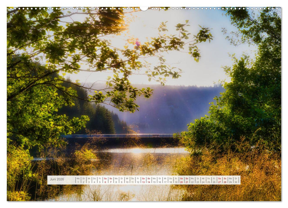 Die Schönheit des Thüringer Waldes (CALVENDO Premium Wandkalender 2026)