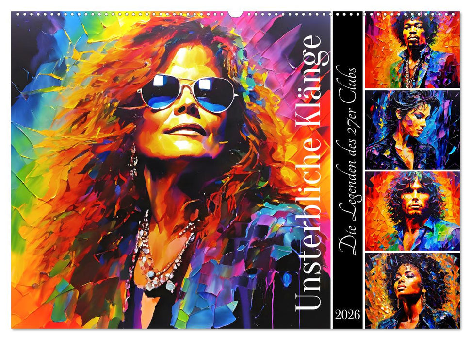 Unsterbliche Klänge (CALVENDO Wandkalender 2026)