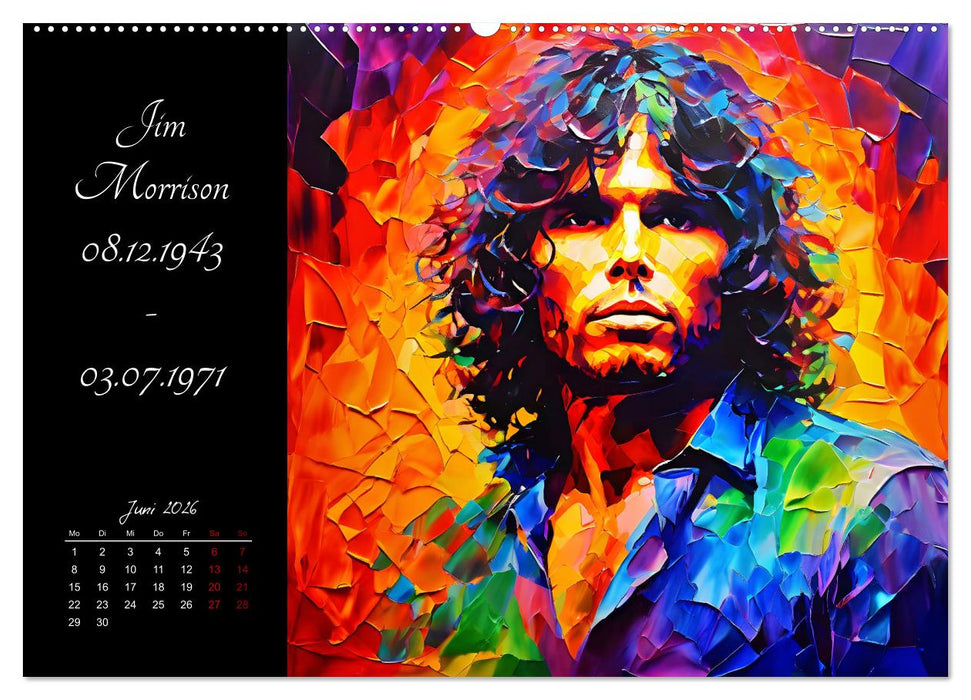 Unsterbliche Klänge (CALVENDO Wandkalender 2026)