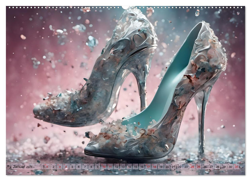 High Heels in Szene gesetzt (CALVENDO Wandkalender 2026)