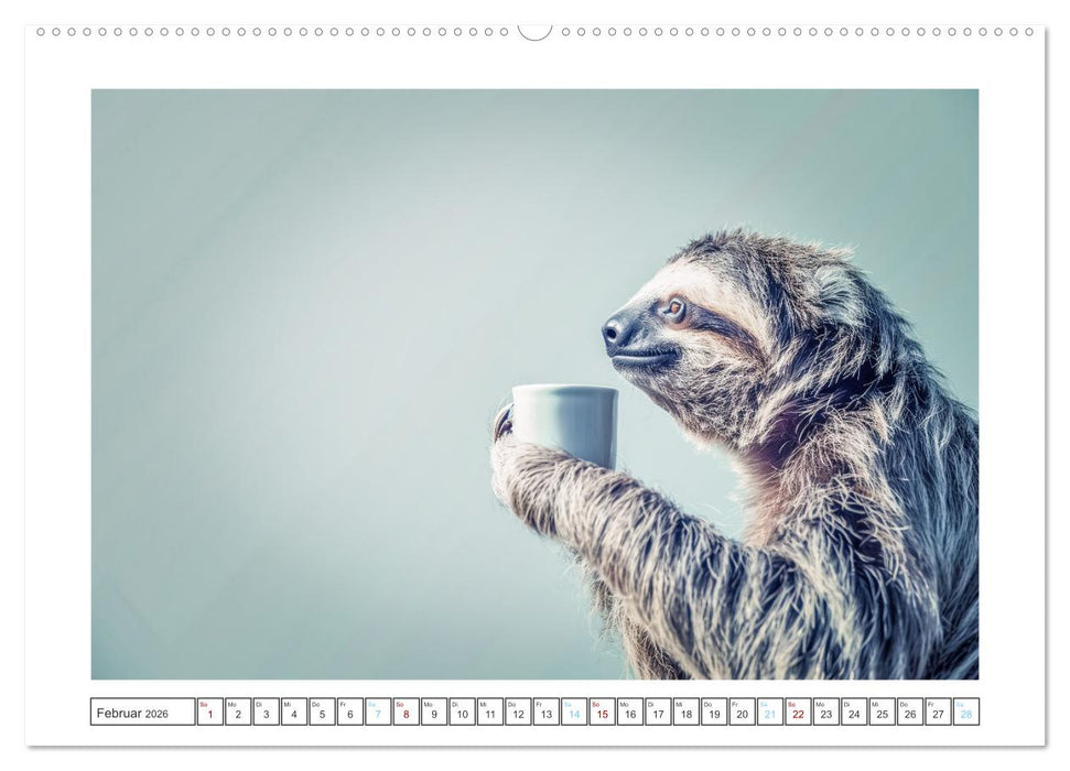 Snoozers Träumende Abenteuer (CALVENDO Premium Wandkalender 2026)