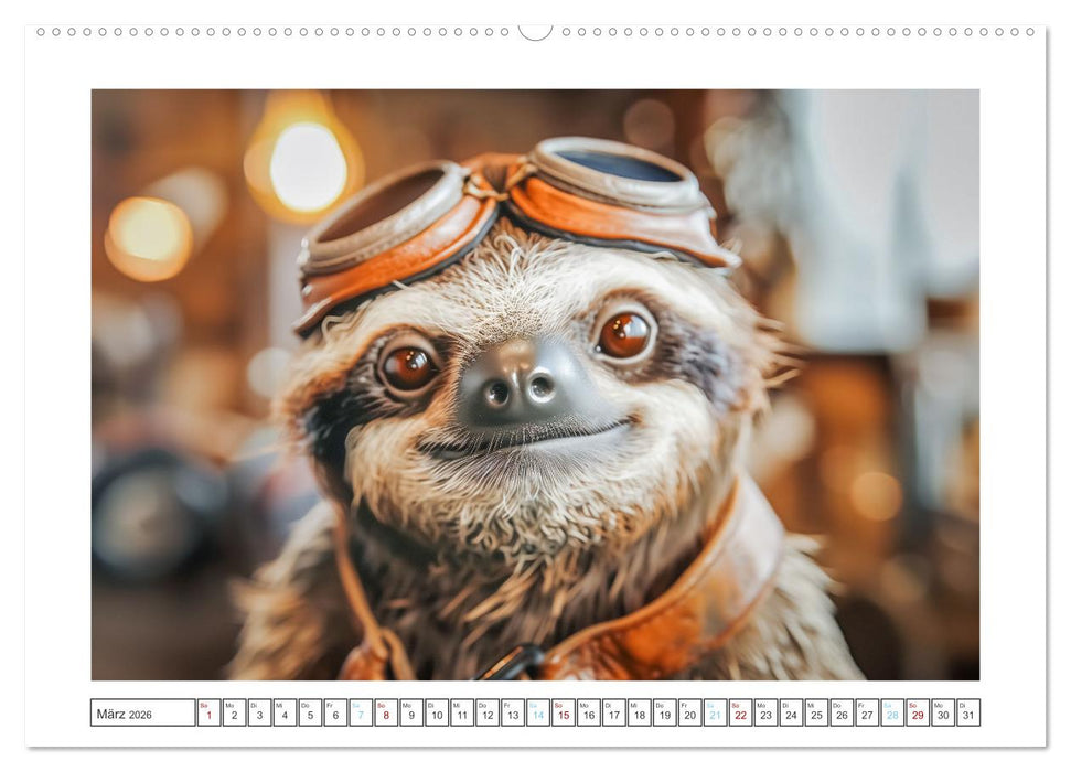 Snoozers Träumende Abenteuer (CALVENDO Premium Wandkalender 2026)