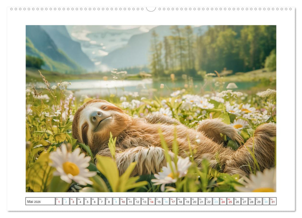 Snoozers Träumende Abenteuer (CALVENDO Premium Wandkalender 2026)
